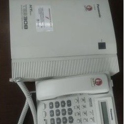PABX PANASONIC KX-TEB308 + TELEPON MASTER PANASONIC KX-T7730 SECOND