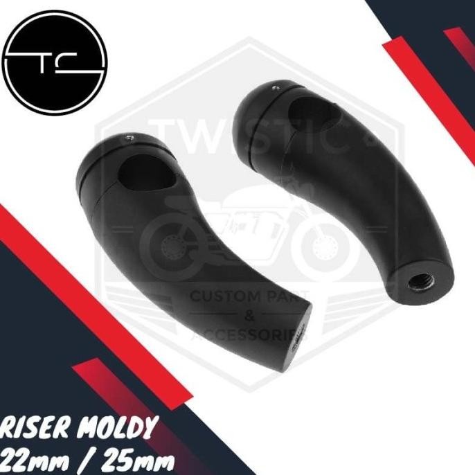 Raiser Riser Peninggi Stang Motor Custom Moldy Chopper Bobber Benelli [terbaik]