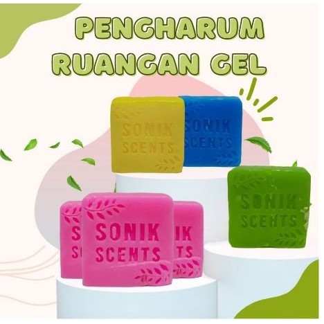 Parfum Sonik Scents Gel Pengharum Pewangi Mobil Ruangan Lemari Toilet Murah