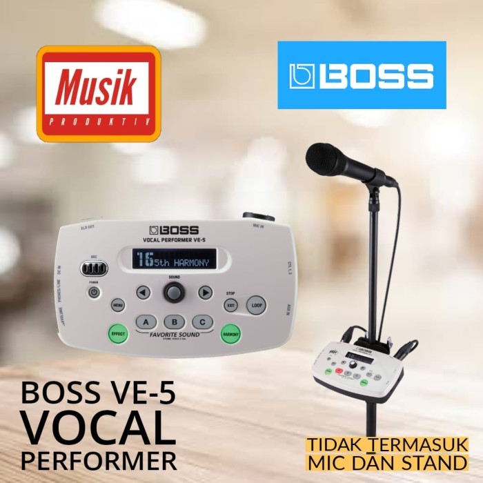 Boss Ve5 / Ve 5 / Ve-5 Vocal Effect Processor / Efek Vokal