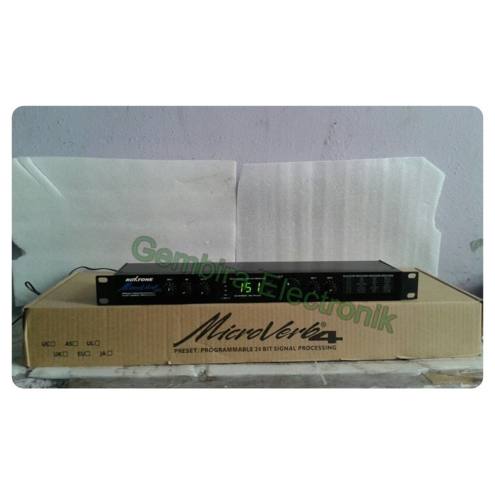 Efek Vokal Roxtone Microverb4 Like Alesis Microverb 4