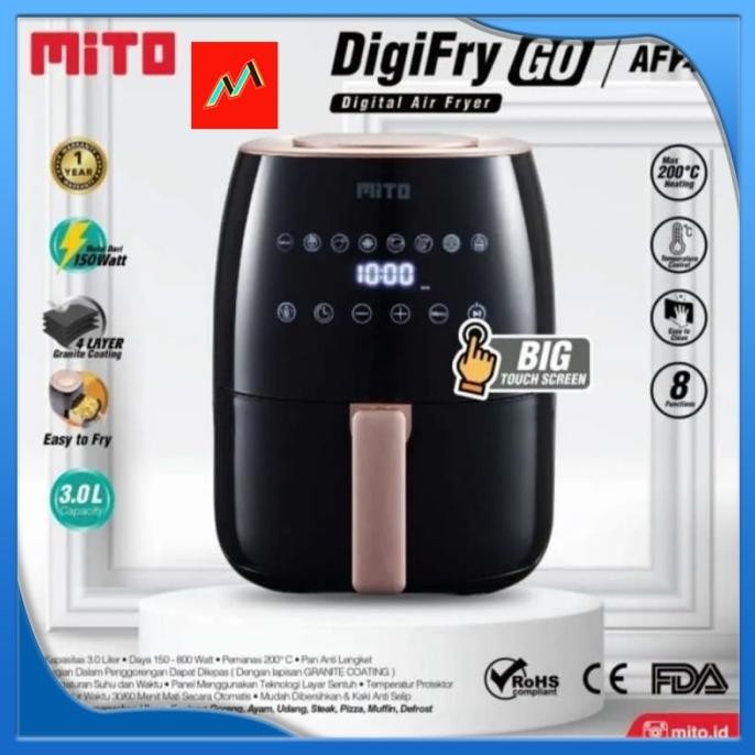 Airfryer Mito AF2 Go 3 liter