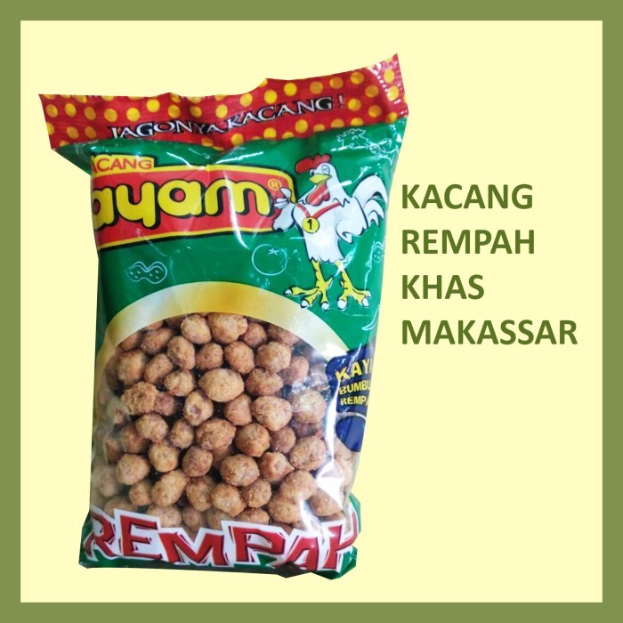 

FLASH SALE Kacang AYAM Rempah 450 gr Khas Makassar