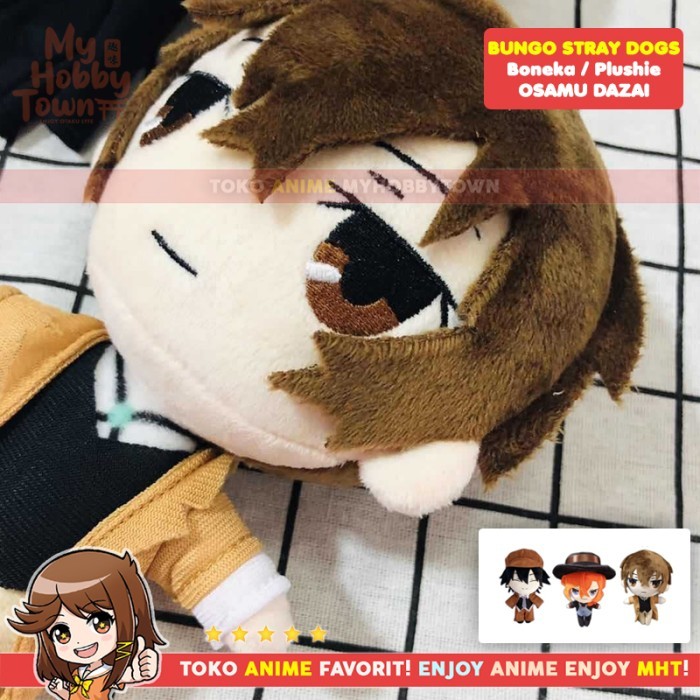 OBRAL Boneka Karakter Anime Bungou Stray Dogs Osamu Dazai Plushie Doll