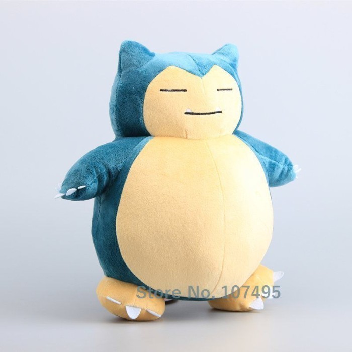 PROMO 143 Boneka Snorlax 30cm Boneka Pokemon