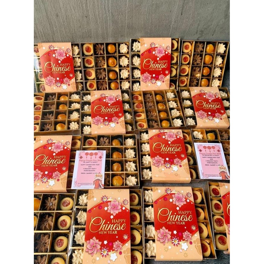 

''Terlaris" Cookies Mix 4 Macam / Paket Imlek / Hampers Cny Edition - Murah