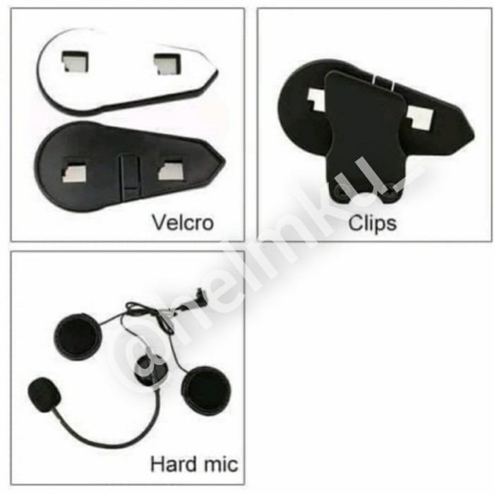 Aksesoris Intercom Bt S3 Bts3 Speaker Mic Bracket Intercom