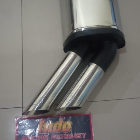 Knalpot Racing Mercedez Benz W 210,,W202 , W124 Model Brabus Miring