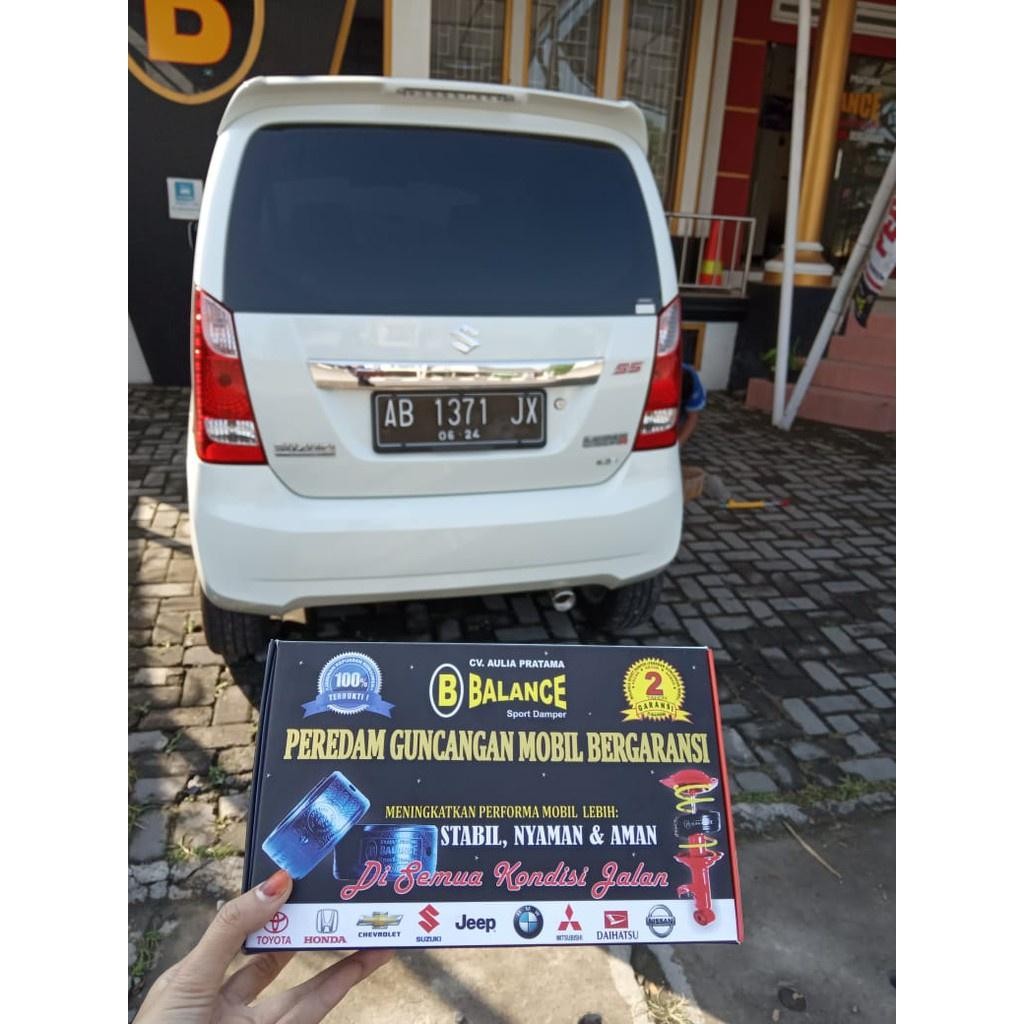 Peredam Guncangan  Shock Mobil Balance Sport Damper Karimun Wagon R Depan 2,5Cm Belakang 3Cm. Garans