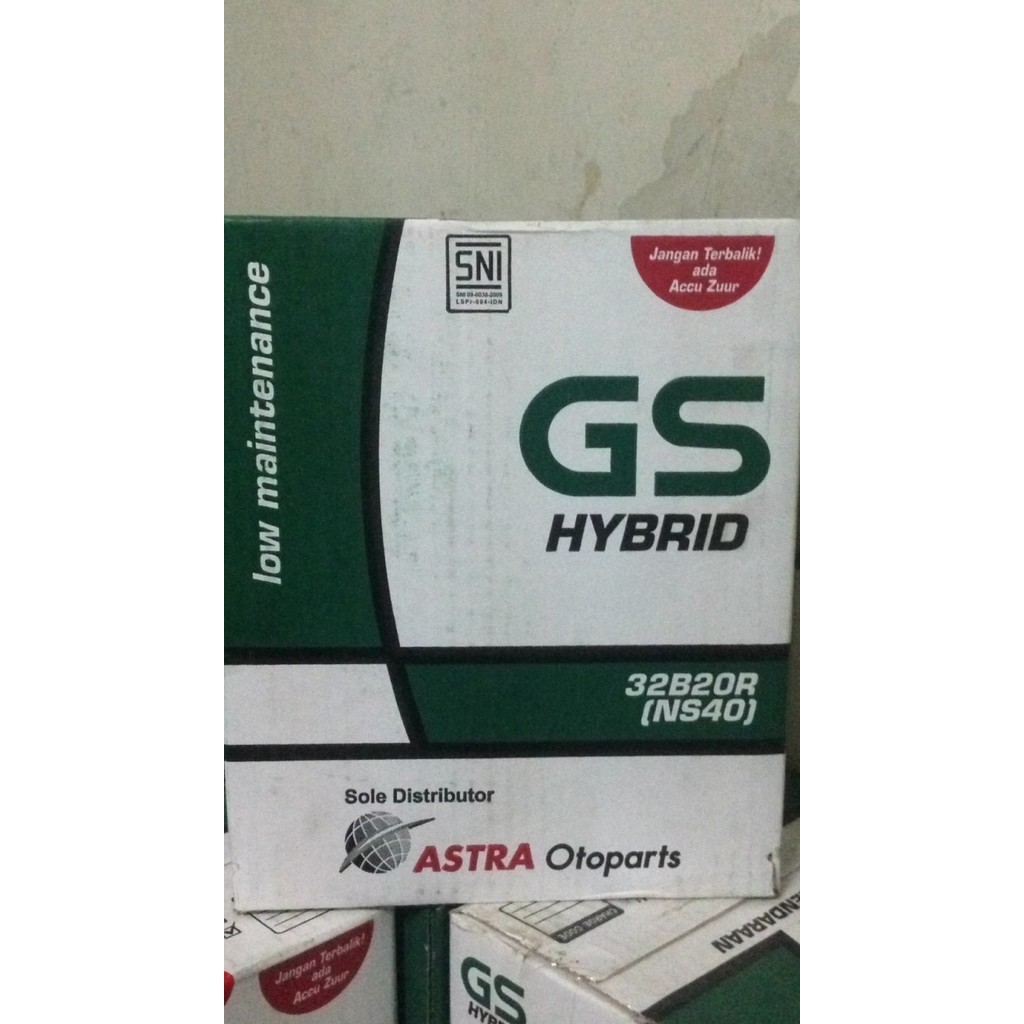 Gs Ns40 Hybrid Aki Mobil Avanza Xenia Zebra Splash