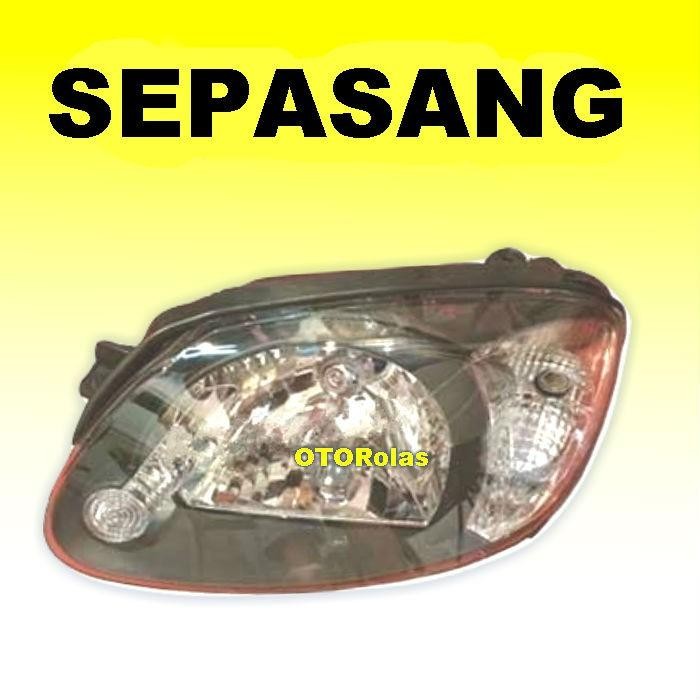 Head Lamp Hyundai Avega 2008 2007 2009 2010 2011 2012 Lampu Depan Utama Smoke Headlamp