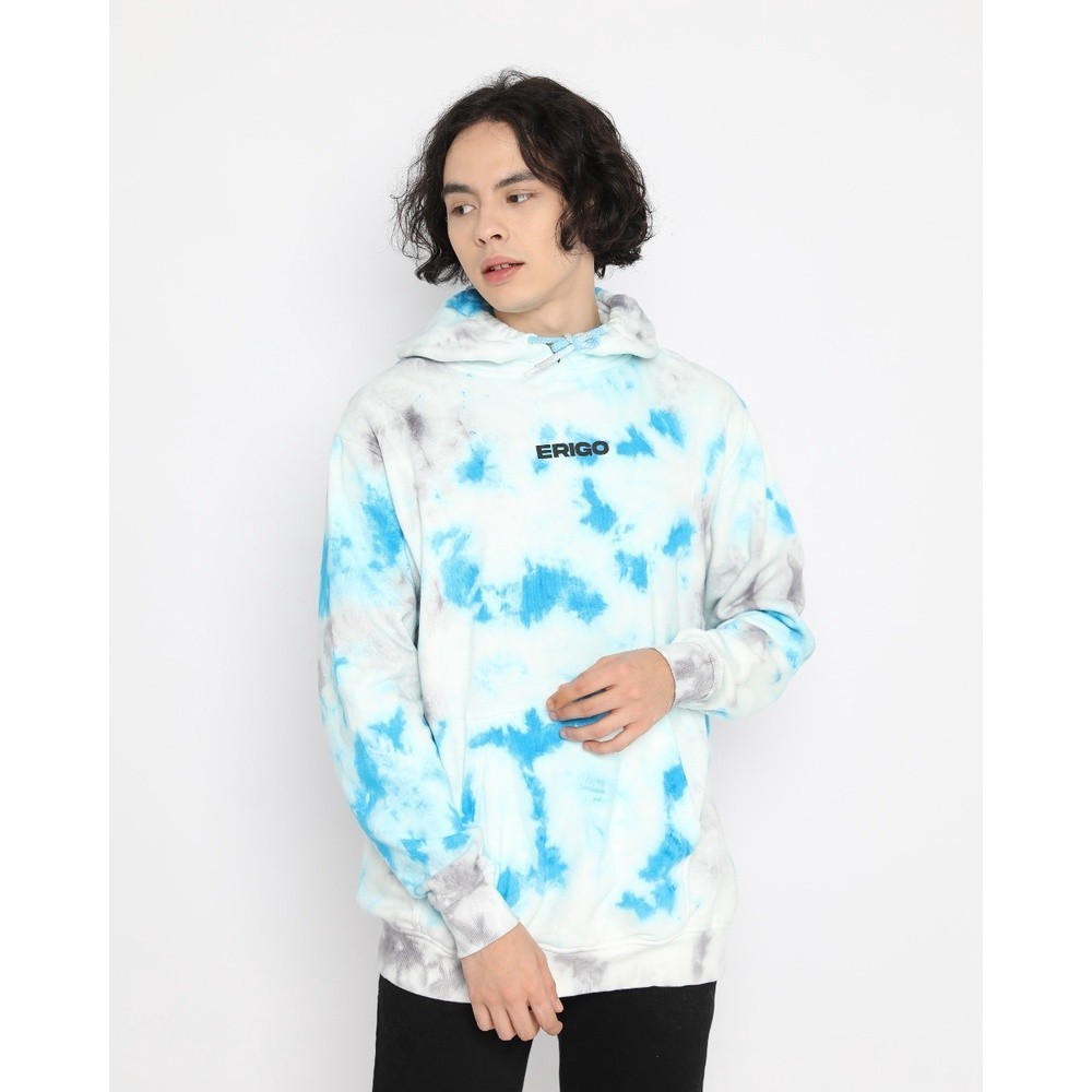 Erigo Hoodie Tie Dye Jeon Baby Blue Unisex