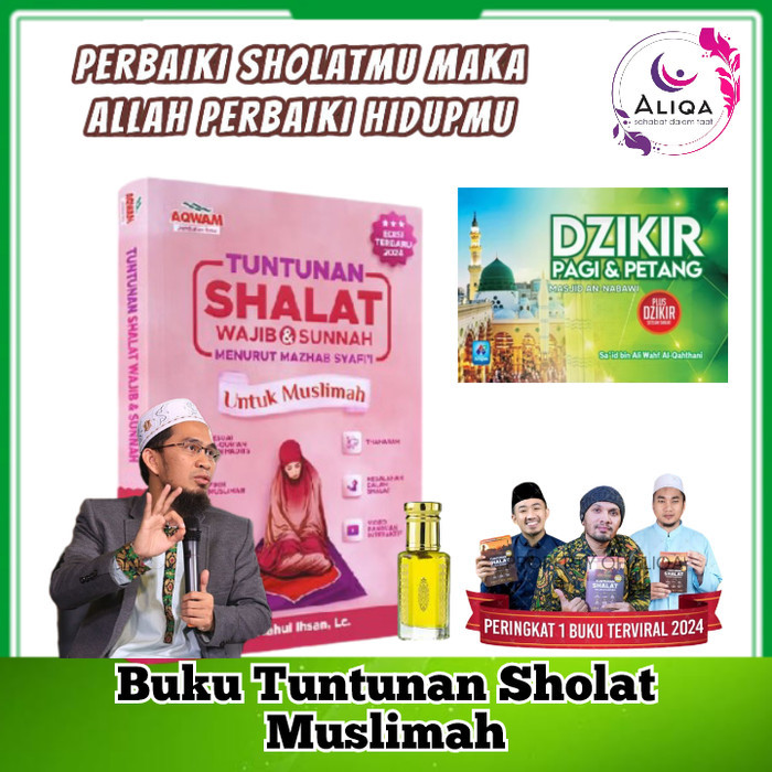 [Terlaris]Buku Tuntunan Sholat Viral Ustadz Adi Hidayat Ustadz Syam Ustadz Faizar Ustadz Hannan