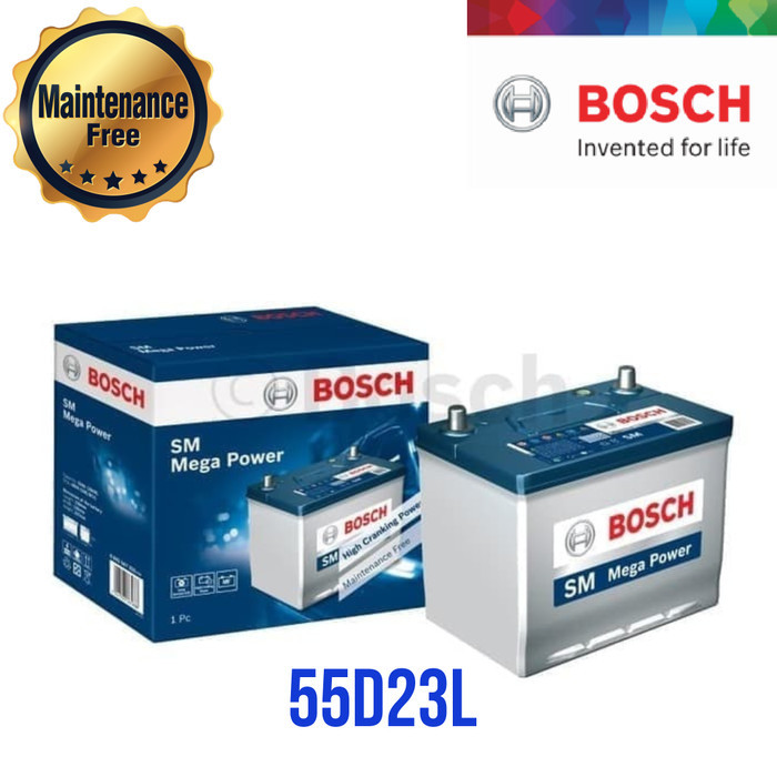 Aki Mobil Bosch 55D23L MF Maitenance Free