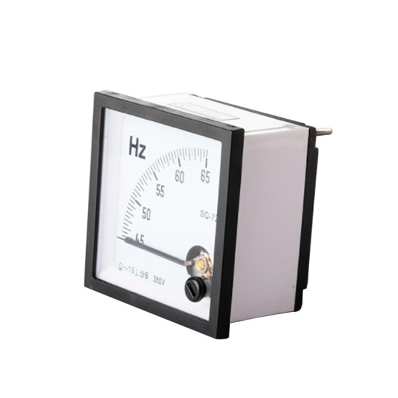 Hz Meter Analog 72x72 / Frekuensi Frequency Hz Meter Jarum 96 X 96 / Frequency Meter Analog 45-65 Hz
