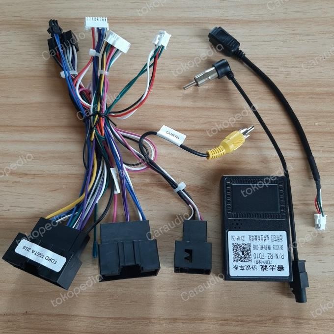 Soket Head Unit Android Ford Fiesta Soket + CANBUS FIESTA