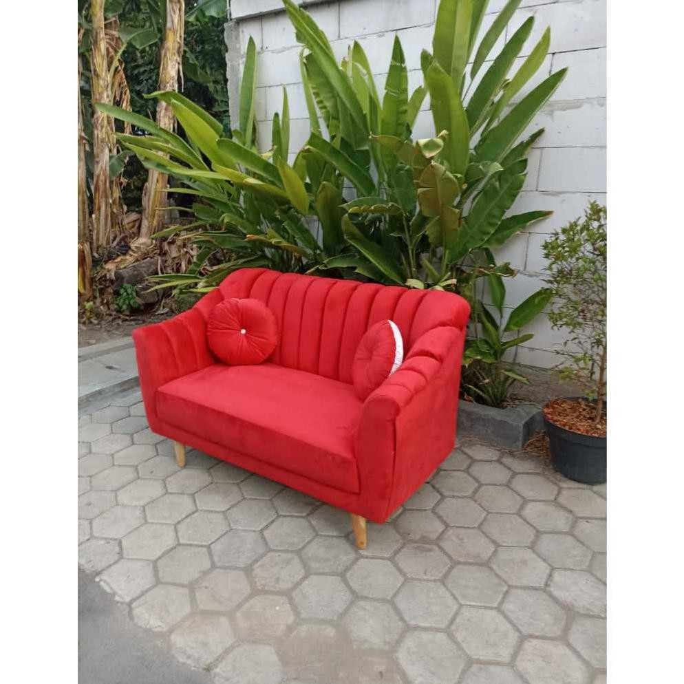 Sofa Ruang Tamu Vanya | Sofa Minimalis | Sofa Aesthetic | Sopa Minimalis Ruang Tamu