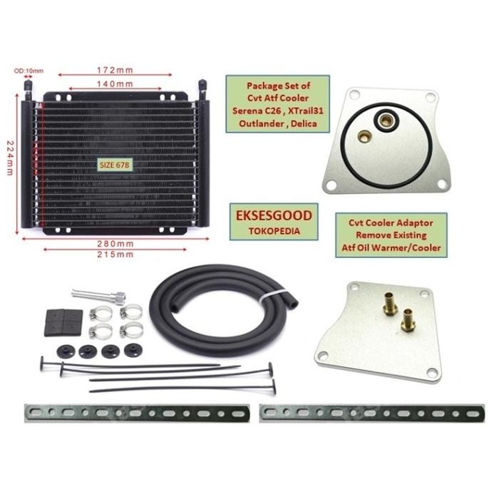 Paket CVT cooler for Serena C26, XTrail T31, Outlander.