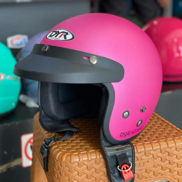 Gratis Ongkir Helm Dyr Exclusive Pink Doff Original