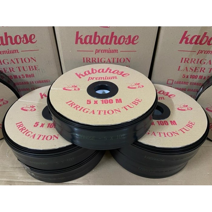 Selang Kabahose plastik/irigasi/ drip/PE 5 cm( untuk pipa 1 " inch )