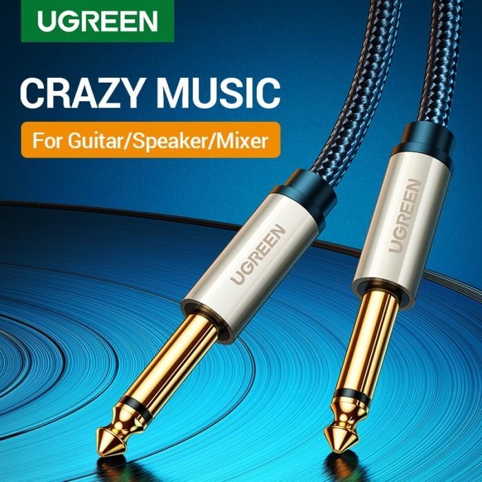 PROMO Ugreen Kabel Audio 6.5mm Jack to 6.5mm jack Male To Male