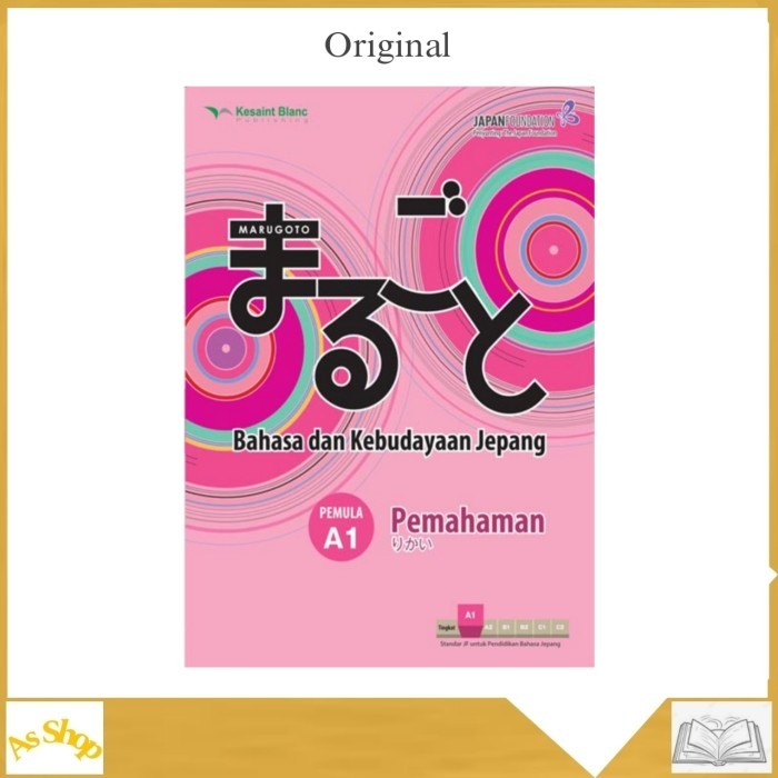 TERBARU BUKU BAHASA JEPANG " MARUGOTO: BAHASA DAN KEBUDAYAAN JEPANG PEMULA A1