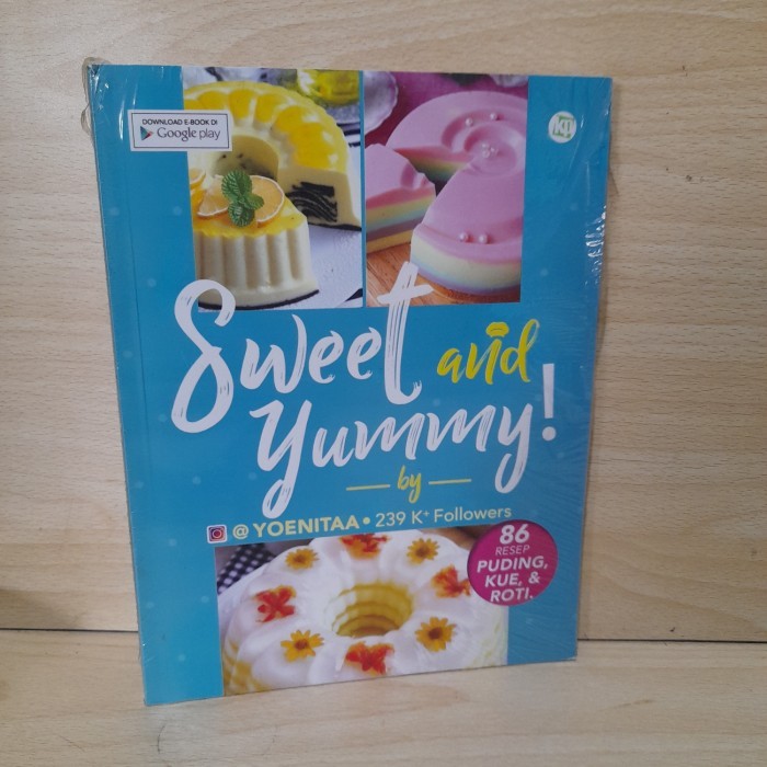 PROMO buku resep SWEET And YUMMY 86 resep puding Kue &Roti.