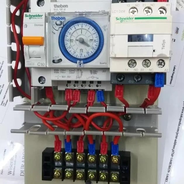 PANEL TIMER KONTAKTOR/PANEL OTOMATIS LAMPU PJU