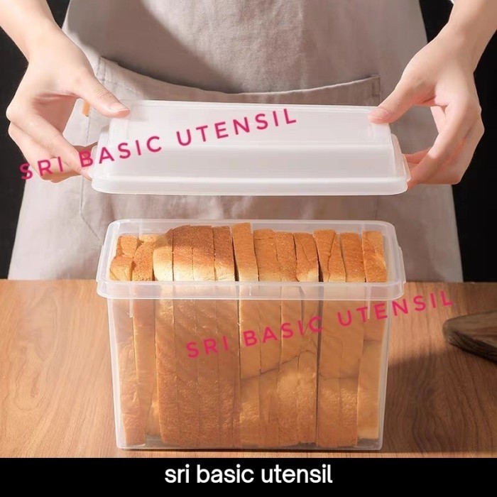 TERBARU Box Kotak Plastik Roti Buah Kacang