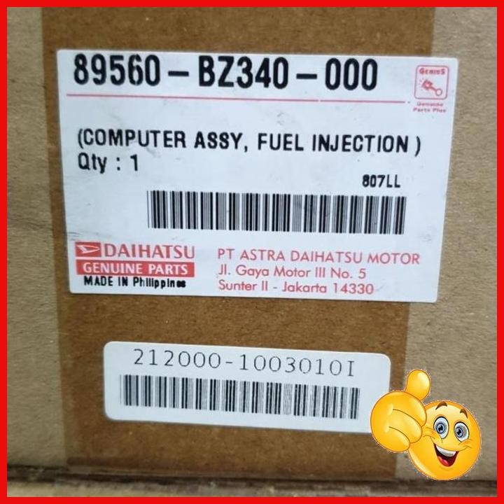 [SKW] Ecu Toyota Avanza 1.300cc Non VVTI BZ340