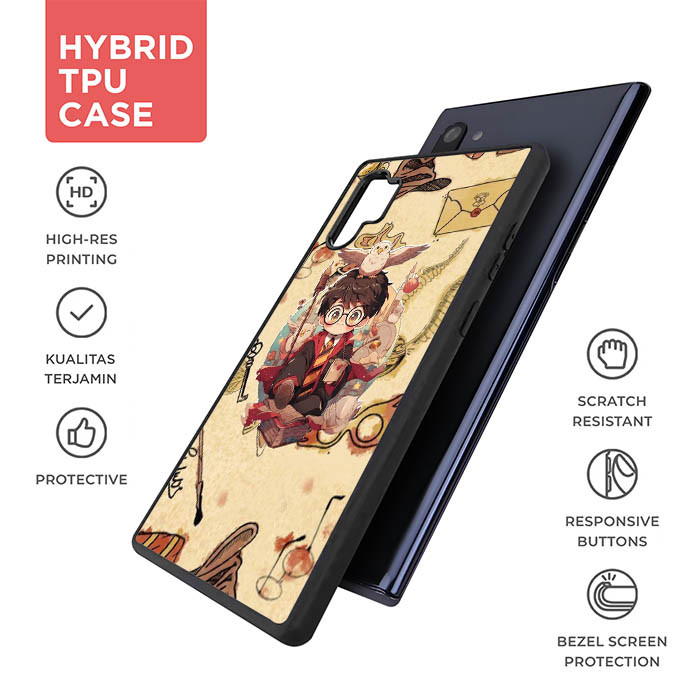 Hardcase Casing Custom Softcase Samsung Galaxy Note 20 10 9 8 FE Ultra Plus Lite Harry Potter AB4363