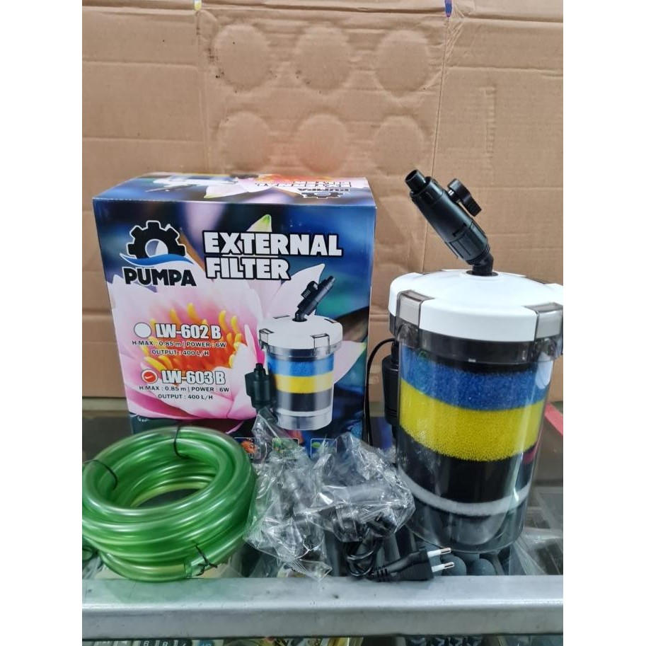 SUNSUN POMPA LW 603B/LW603B External/Eksternal Filter/Canister 6 watt
