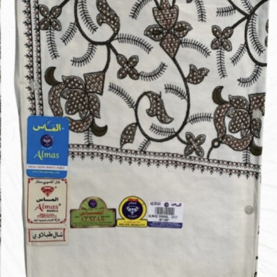 TERLARIS SORBAN SULAM BORDIR KASMIR INDIA