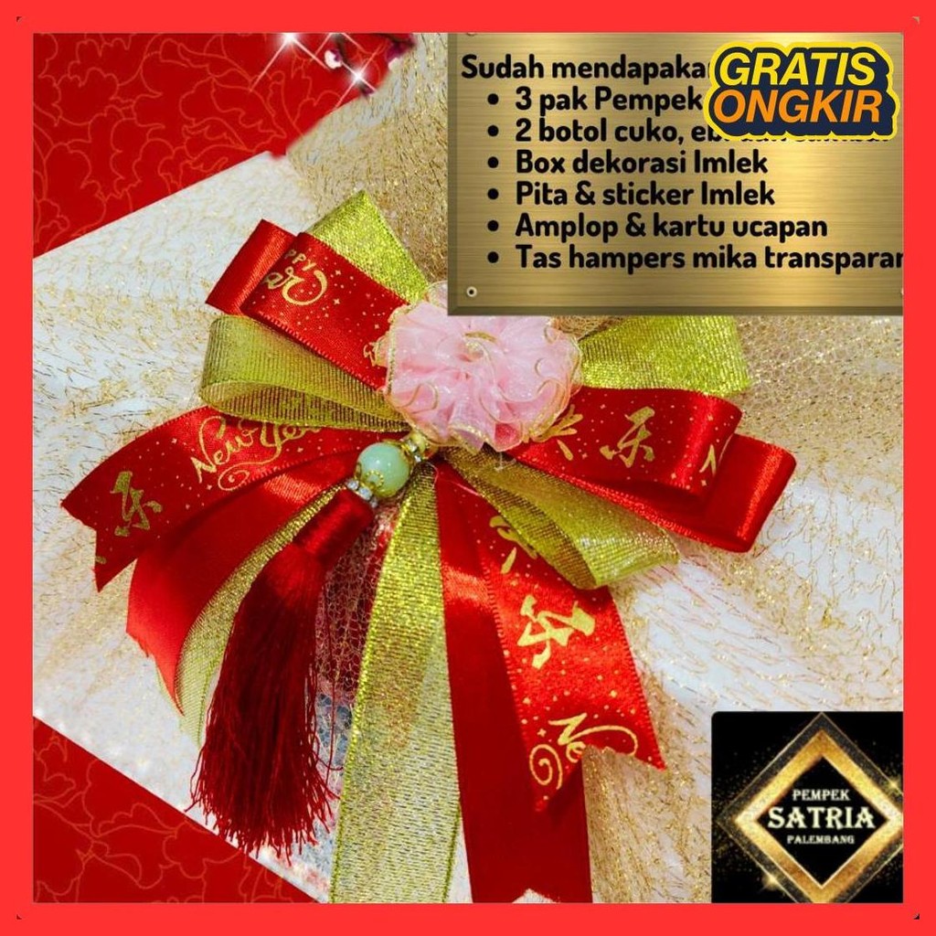 

Hampers Imlek Sincia Chinese New Year Hadiah Parsel Parcel Kado Bingkisan Makanan Pempek Empek Mpek Frozen Isi 3 Pack Ready Kirim