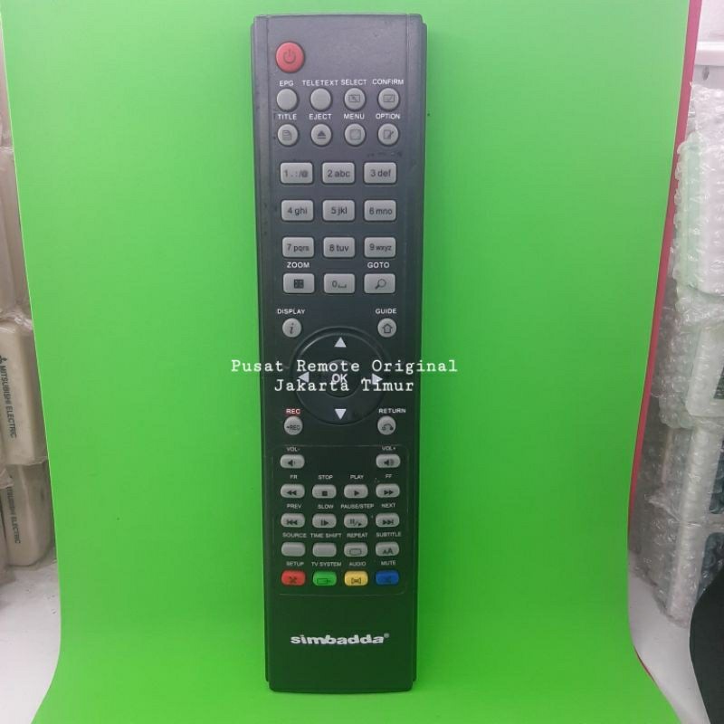 REMOTE REMOT DVD HOME THEATER SIMBADDA ORIGINAL