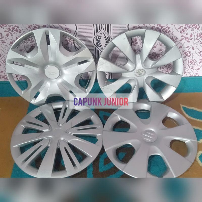 Wildop / Wheel Cover / Tutup Velg Ring 14 Avansa/ Sigra/ Xenia /Apv  Copotan Original Cocok Buat Sem