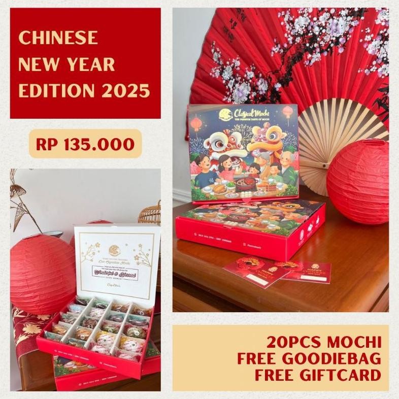 

BR - Box isi 20 Edisi CNY / IMLEK - Classical Mochi TERLARIS