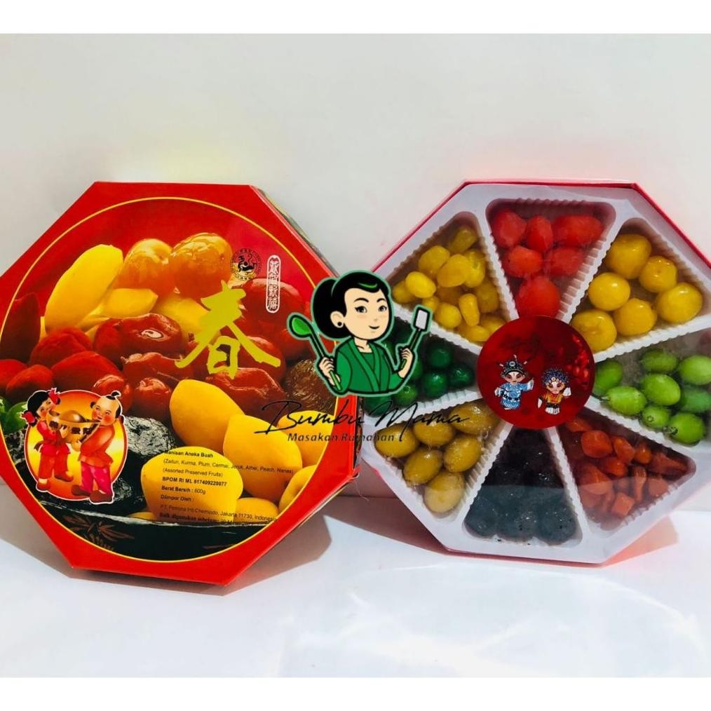 

BR - Manisan Imlek / Manisan Buah Kotak Edisi Imlek 600gr TERLARIS