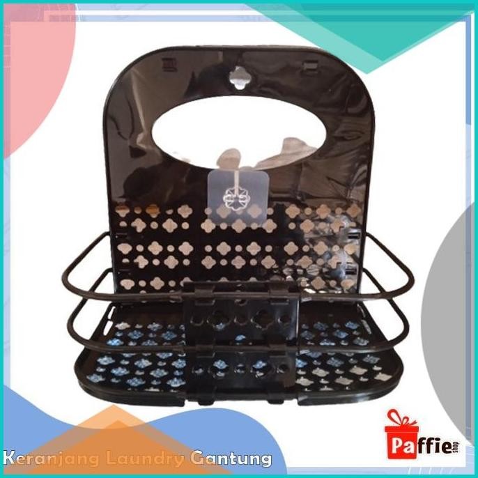 Keranjang Baju Laundry Lipat Pakaian Kotor Gantung Mesin Cuci Dinding