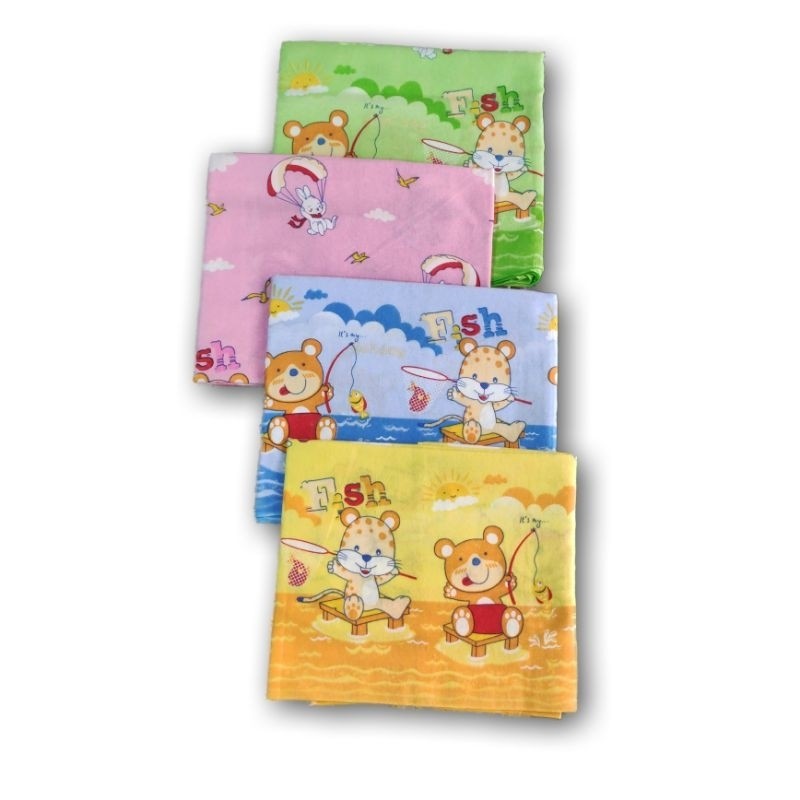 Big Sale  [Cod] 6 Pcs Kain Bedong Bayi Set 110X90 120X90 Bedong Bayi Lusinan Kain Lampin Bayi