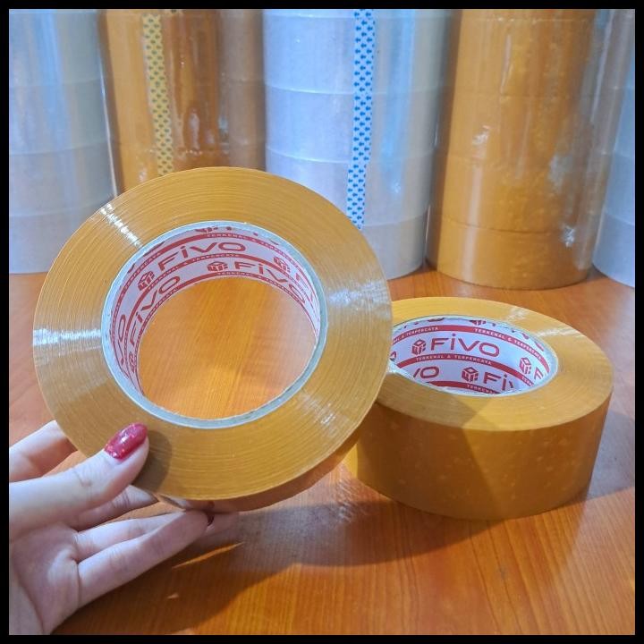 

GRATIS ONGKIR FIVO TAPE - LAKBAN 45MM X 300 YARD - KUALITAS PREMIUM !!!!