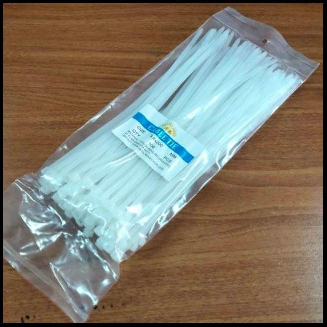 

BEST DEAL TALI SEGEL PLASTIK 3,6 X 200 MM , CABLE TIES - KABEL TIES - ISI 100 PC !!!!!!