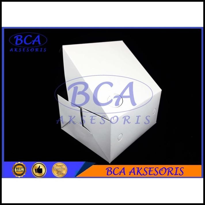 

HOT DEAL DUS KEMASAN MAKANAN - KOTAK KUE - UK 12X14 - POLOS - ISI 100PCS !!