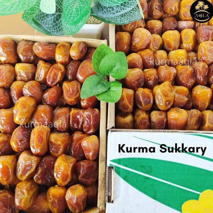 

Baru Kurma Sukkary / Kurma Sukari / Kurma Raja Kemasan Dus Isi 3Kg