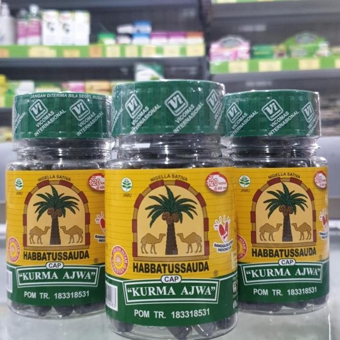 

Baru Habbatussauda Kurma Ajwa 120 Kapsul, Biidznillah Untuk Semua Penyakit.