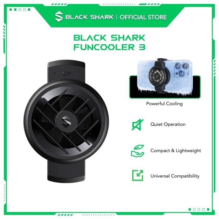 TERBARU Black Shark 3 Pro FunCooler BR20 - Blackshark Fun Cooler Cooling Fan