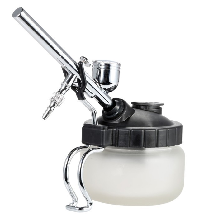 

TERBARU 0.2/ 0.3/0.5Mm Airbrush Cleaning Pot Glass Air Brush Holder