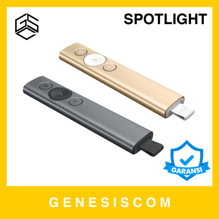 Terbaru - Presenter Logitech Spotlight Digital Laser Pointer Wireless Presentasi