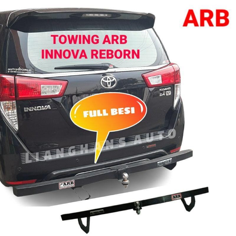 Towing Bar Arb Pengaman Bemper Belakang Arb Full Besi Innova Reborn