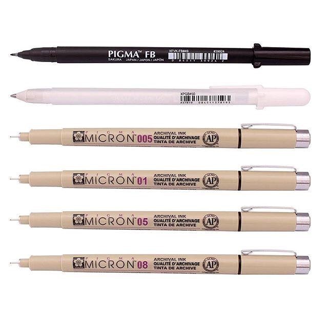 

New..!! Sakura Pigma Manga Basic Set